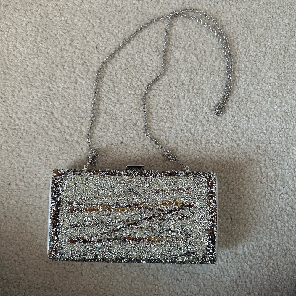 Aldo sequin clutch shoulder bag